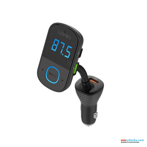 LDNIO C705Q 43W Car charger bluetooth 5.0 player (6M)